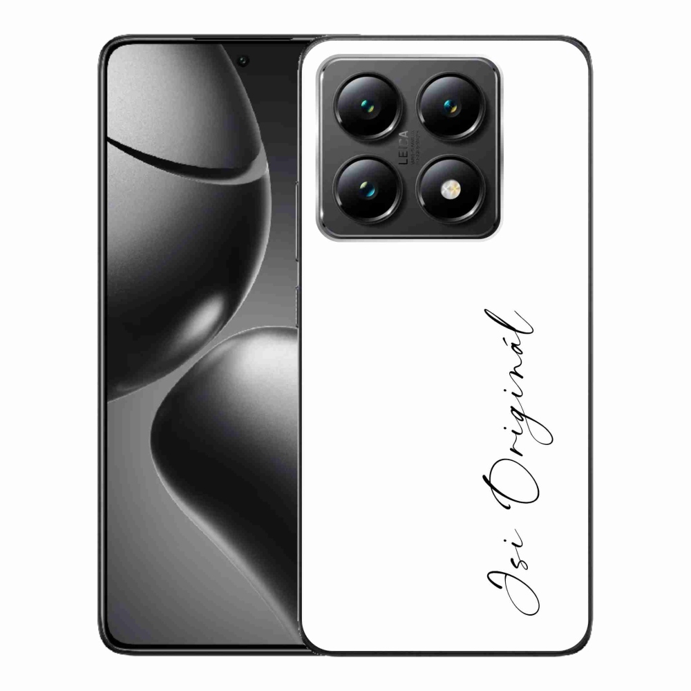 Gél borító mmCase a Xiaomi 14T - te vagy az eredeti fehér háttérrel