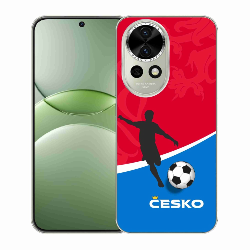Gél borítás mmCase a Huawei Nova 13 5G - futball Csehországban