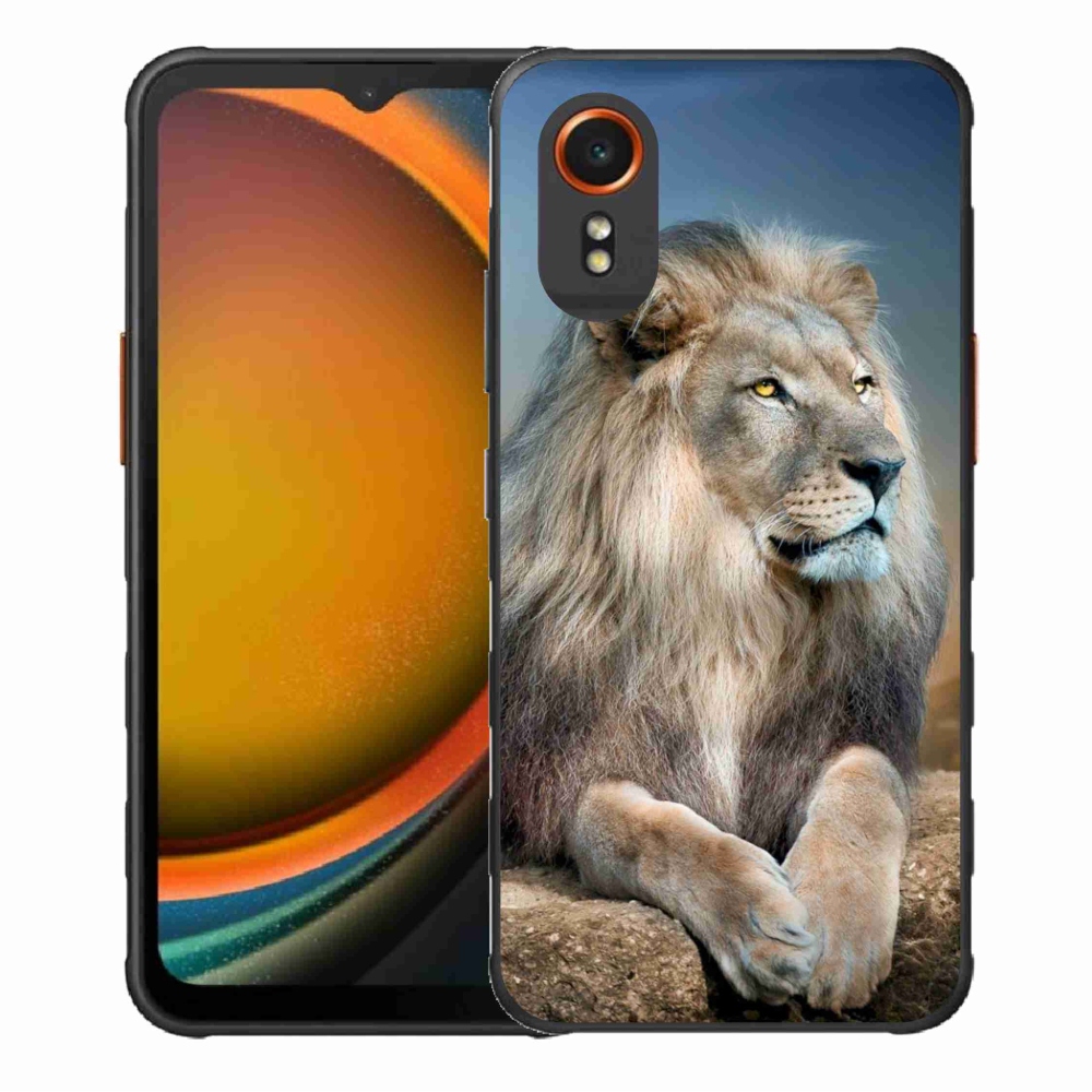 Gél tok mmCase a Samsung Galaxy Xcover 7 készülékhez - Lion 1