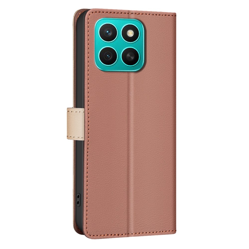 BNF DUO könyvtáska Honor X8c készülékhez - barna