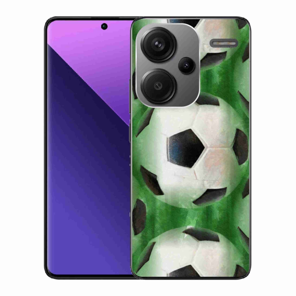 Gél borítás mmCase a Xiaomi Redmi Note 13 Pro+ 5G számára - focilabda