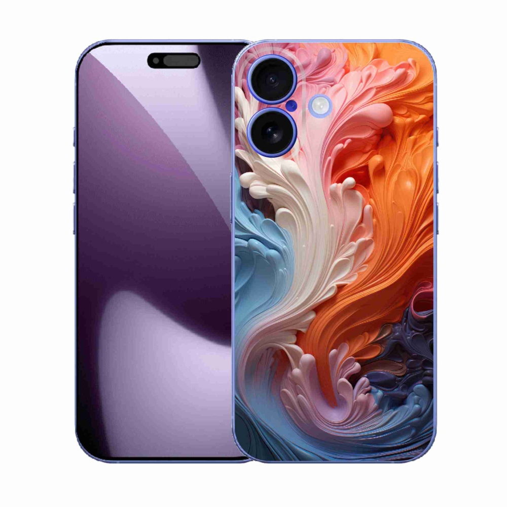 Gél borítás mmCase iPhone 17 - absztrakt motívum 8