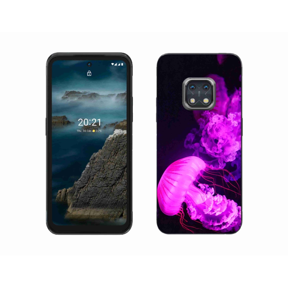 Zselés borítás mmCase a Nokia XR20 készülékhez - medúza 1