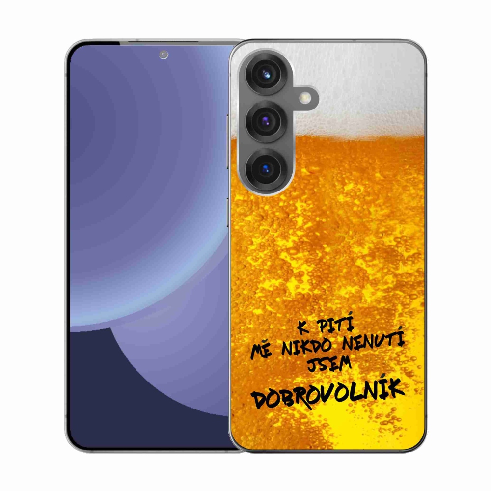 Gél borítás mmCase Samsung Galaxy S25 - sör motívum 4
