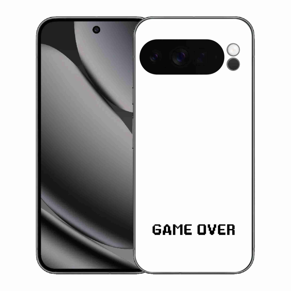 Gél borítás mmCase a Google Pixel 10 Pro XL-hez - játék fehér háttéren