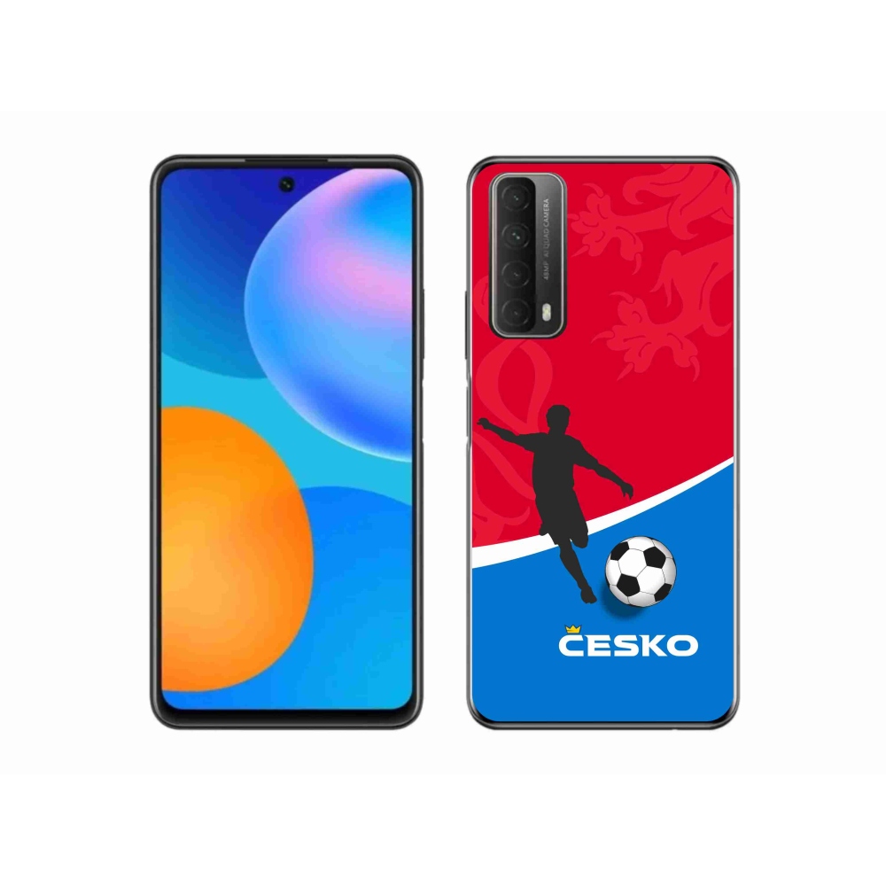 Zselés borítás mmCase a Huawei P Smart (2021) - futball