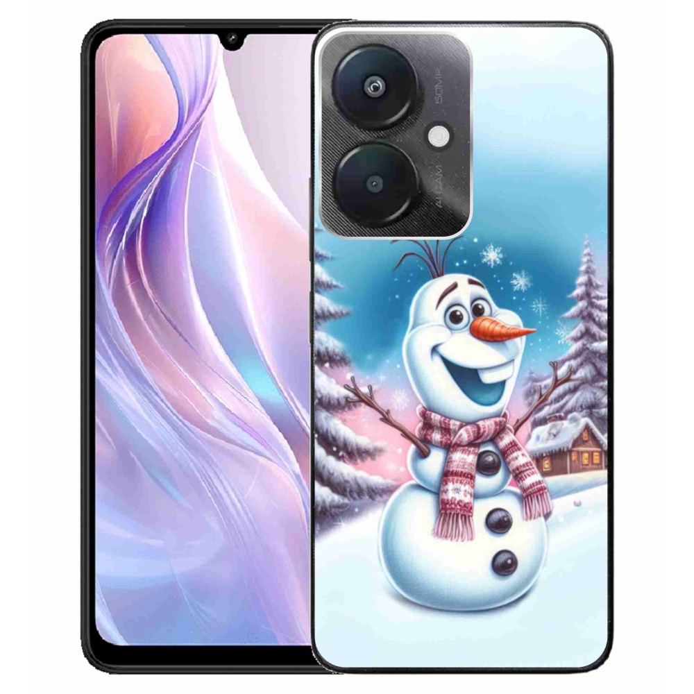 Gél borító mmCase a Xiaomi Redmi 13C 5G számára - ice kingdom