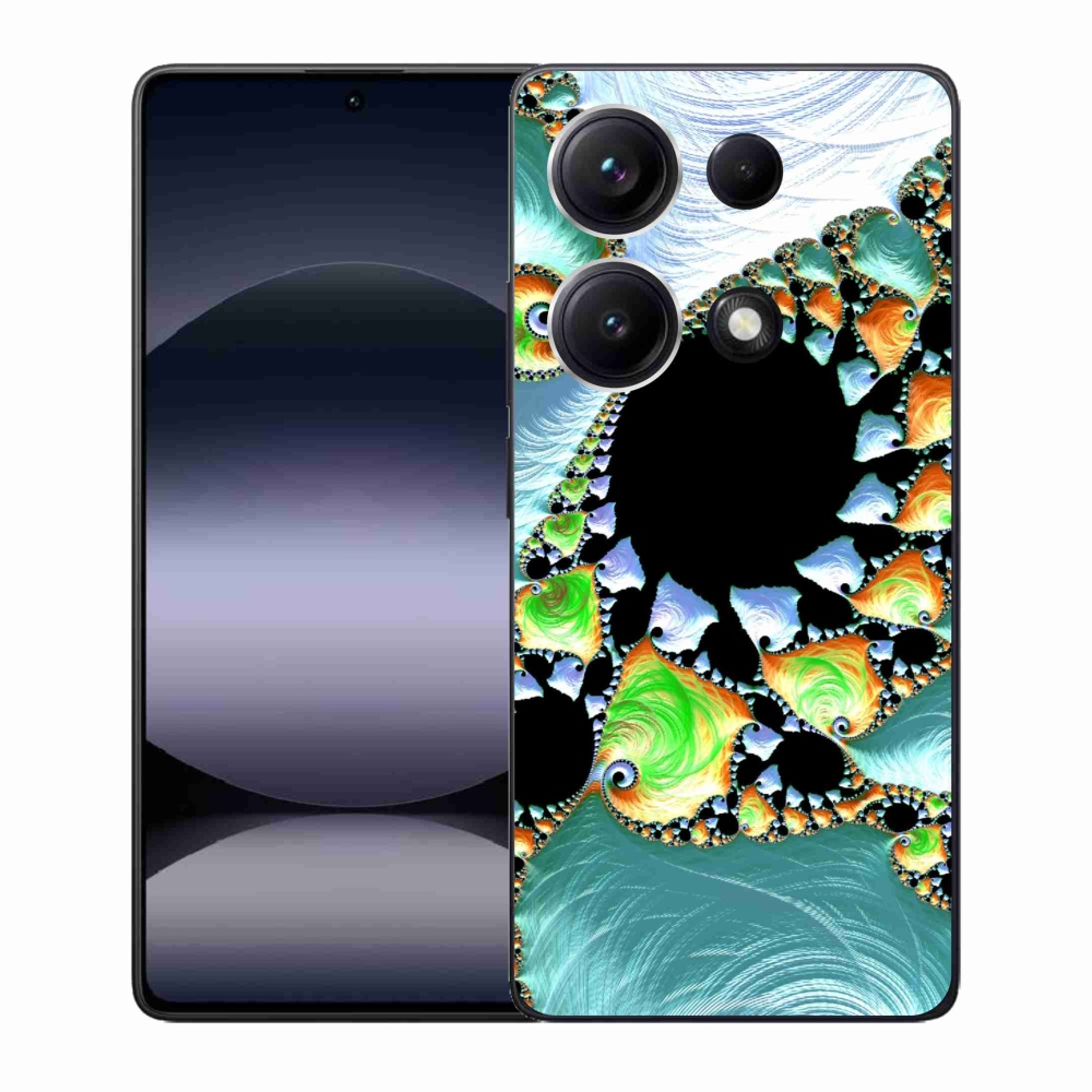 Gél borítás mmCase a Xiaomi Redmi Note 14S számára - absztrakt motívum 21