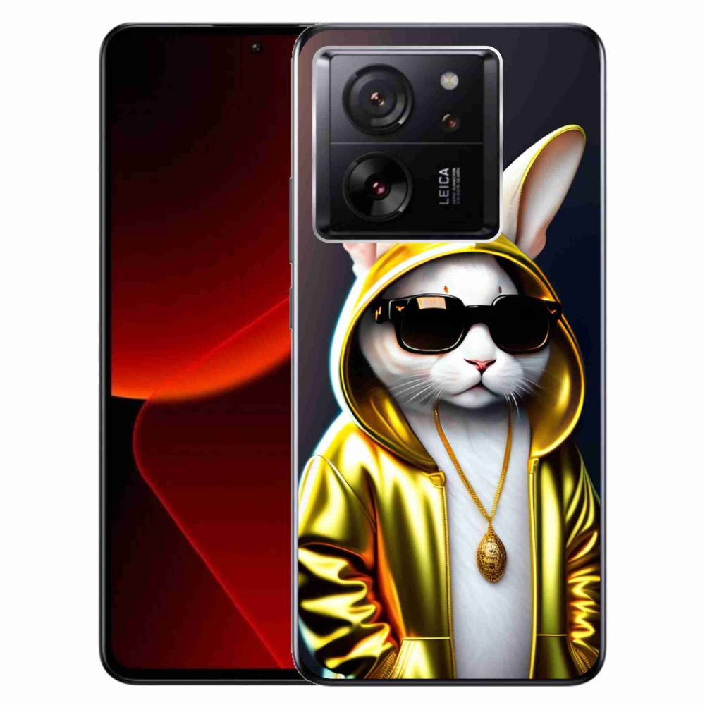 Gél borítás mmCase a Xiaomi 13T/13T Pro számára - cat boss