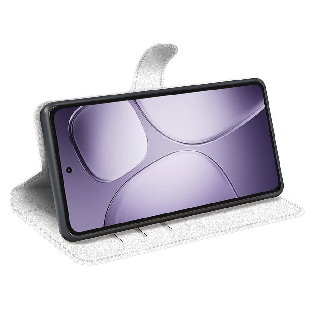 Litchi könyv tok Xiaomi 14T Pro-hoz - fehér