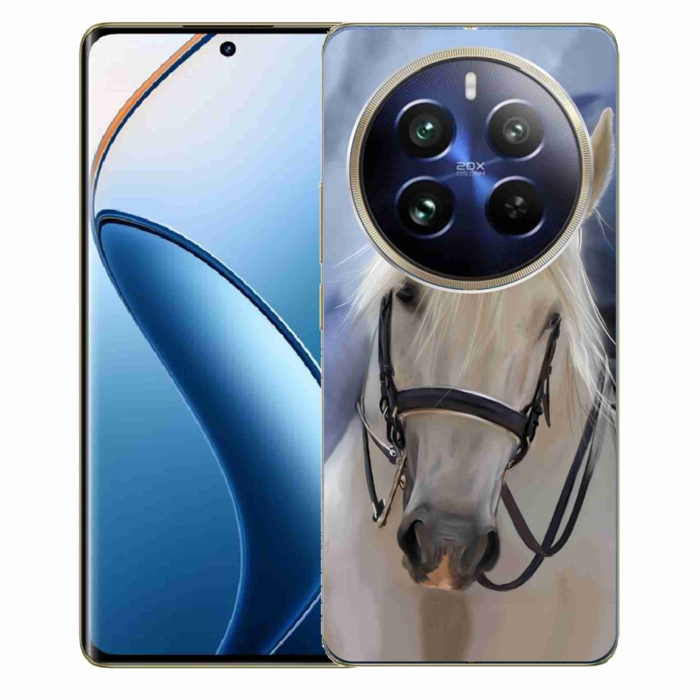Gél borítás mmCase a Realme 12 Pro 5G/12 Pro+ 5G modellhez - fehér ló