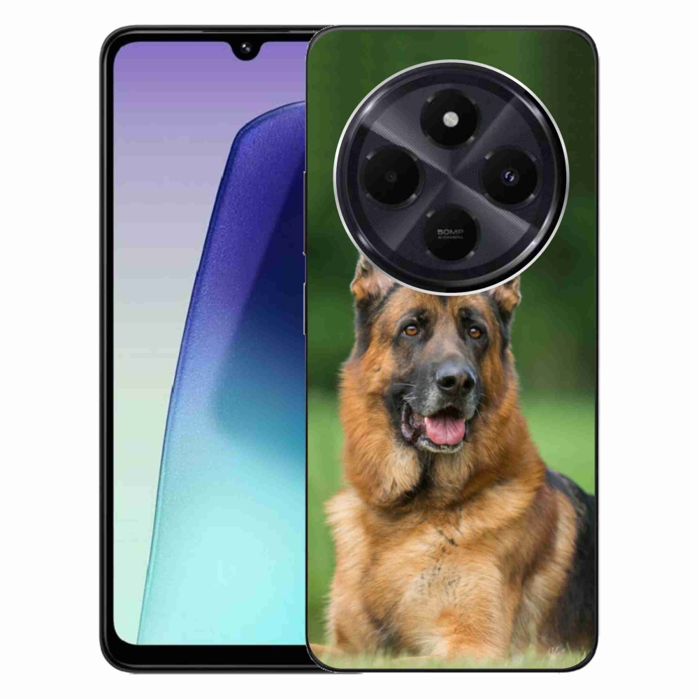 Gél borítás mmCase a Xiaomi Redmi 14C/Poco C75 számára - Német juhászkutya