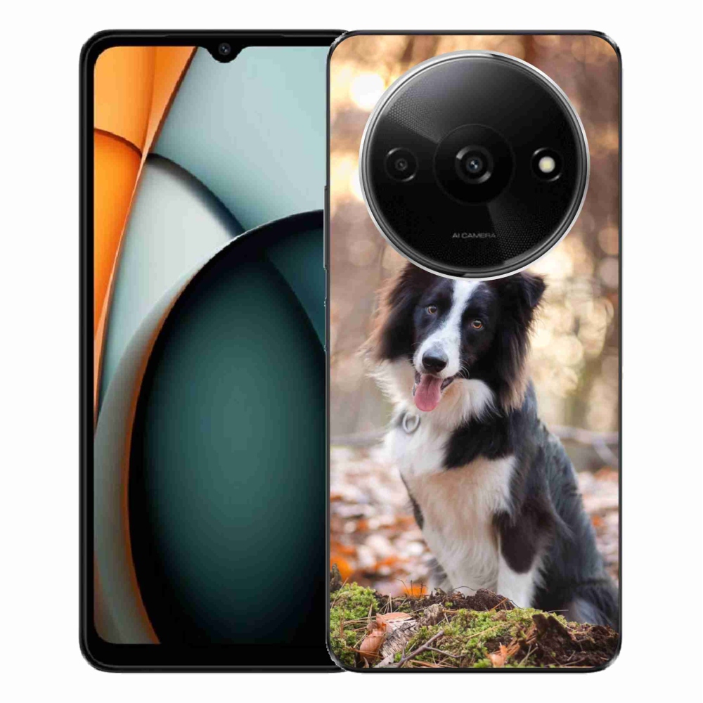 Gél tok mmCase a Xiaomi Redmi A3-hoz - border colie 1