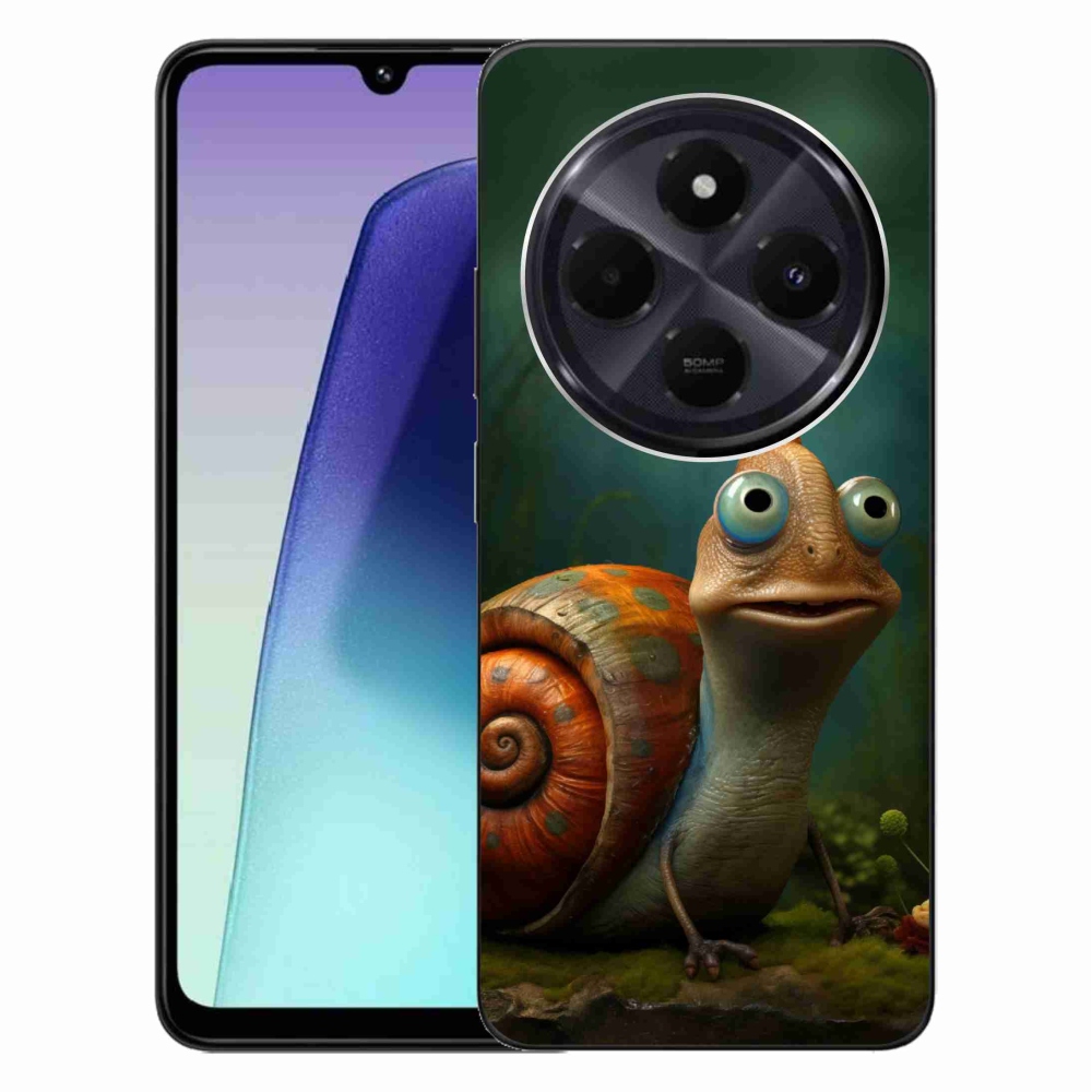 Gél borítás mmCase a Xiaomi Redmi 14C/Poco C75-hez - csiga