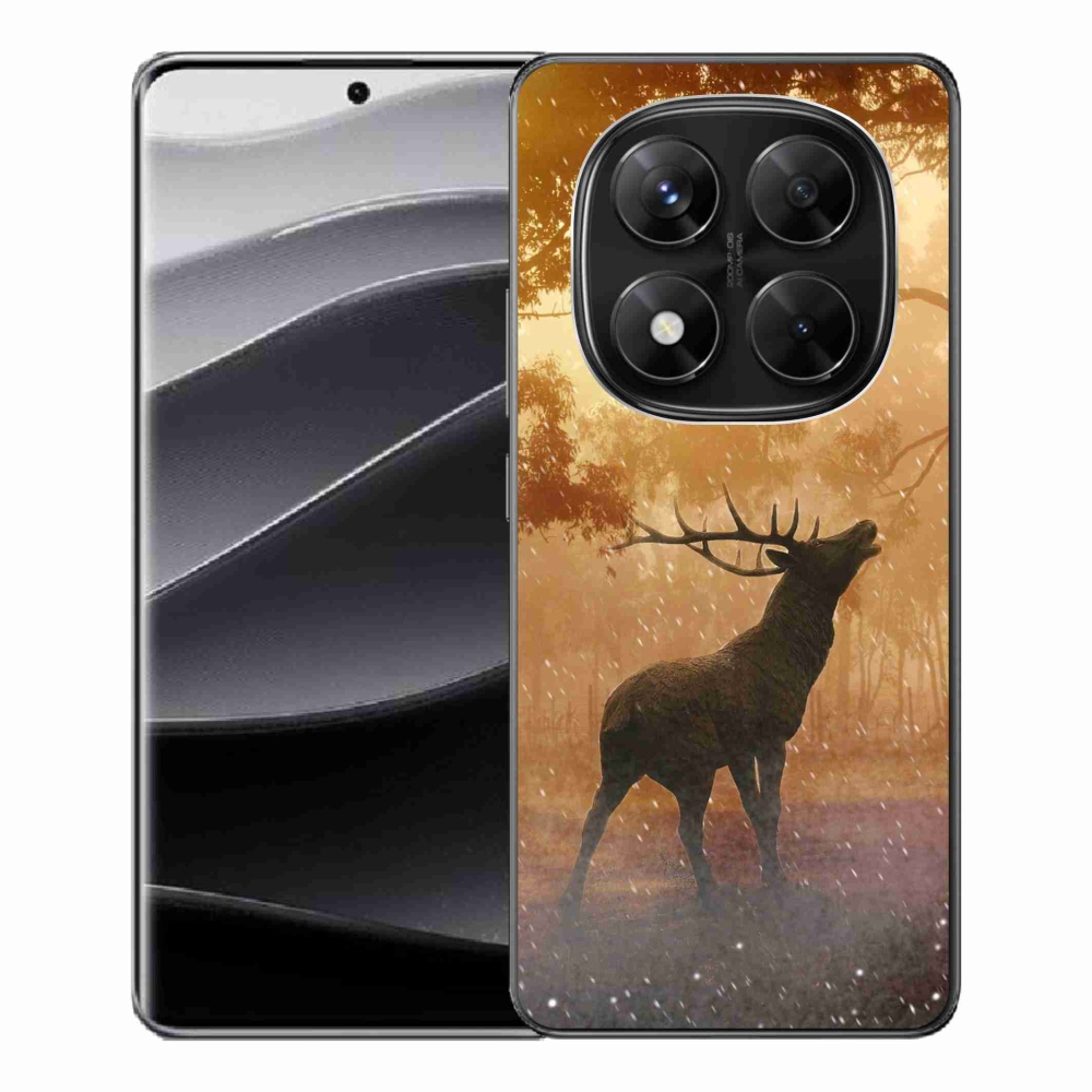 Zselés borítás mmCase a Xiaomi Redmi Note 14 Pro 5G/Poco X7 5G számára - szarvas a vadászaton