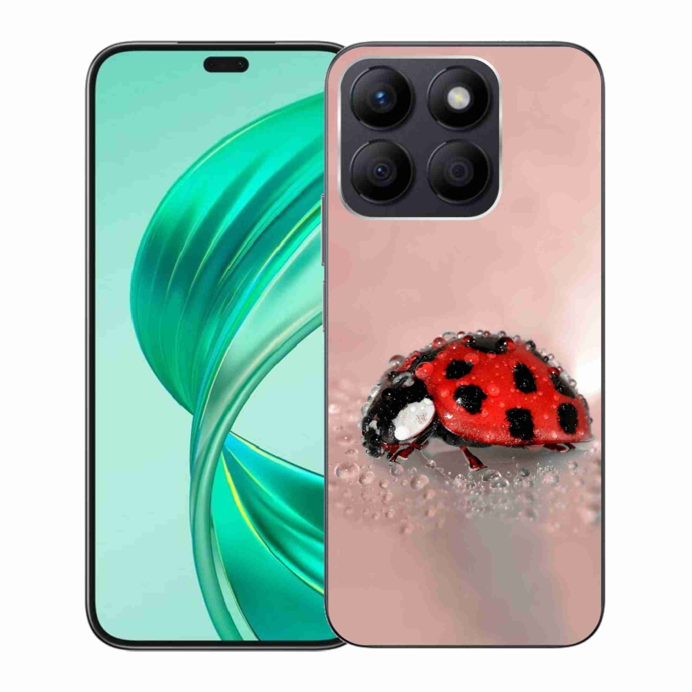 Zselés borítás mmCase Honor X8b készülékhez - katicabogár