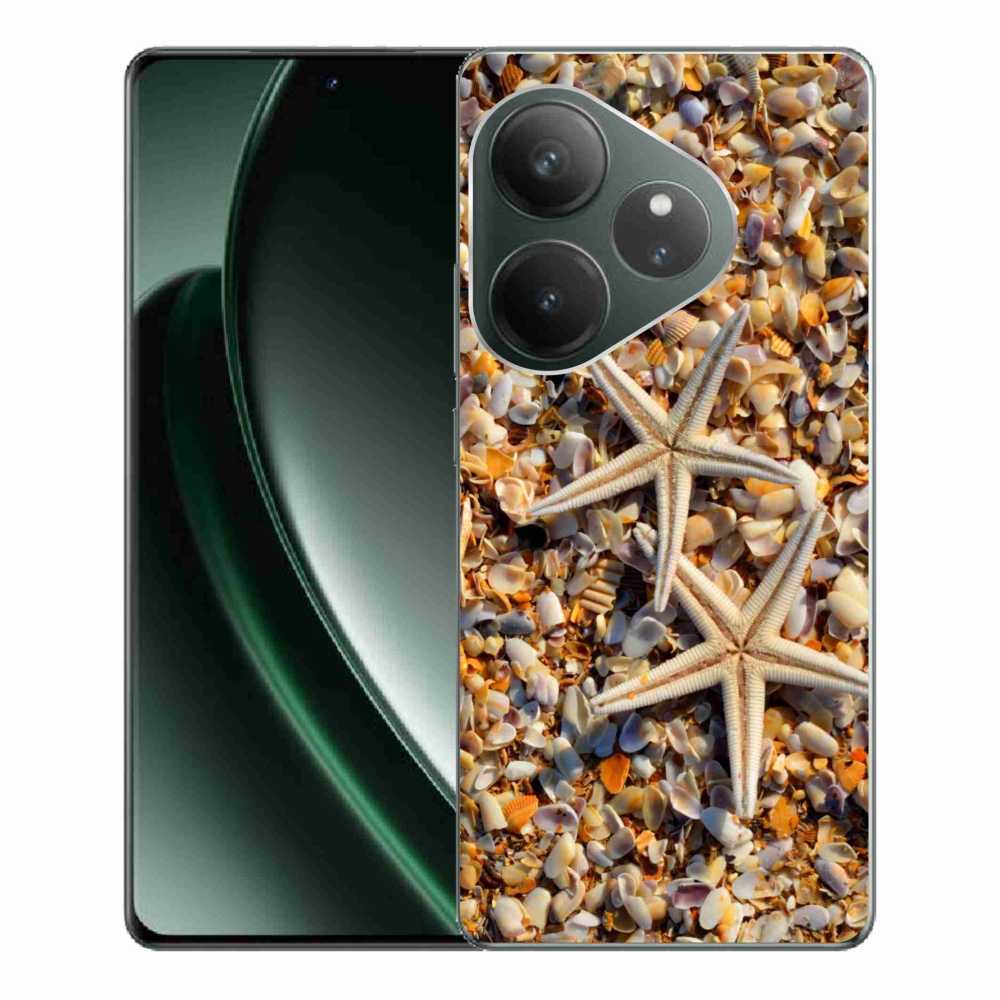 Zselés borítás mmCase a Realme GT 6 5G/GT 6T 5G számára - tengeri csillag