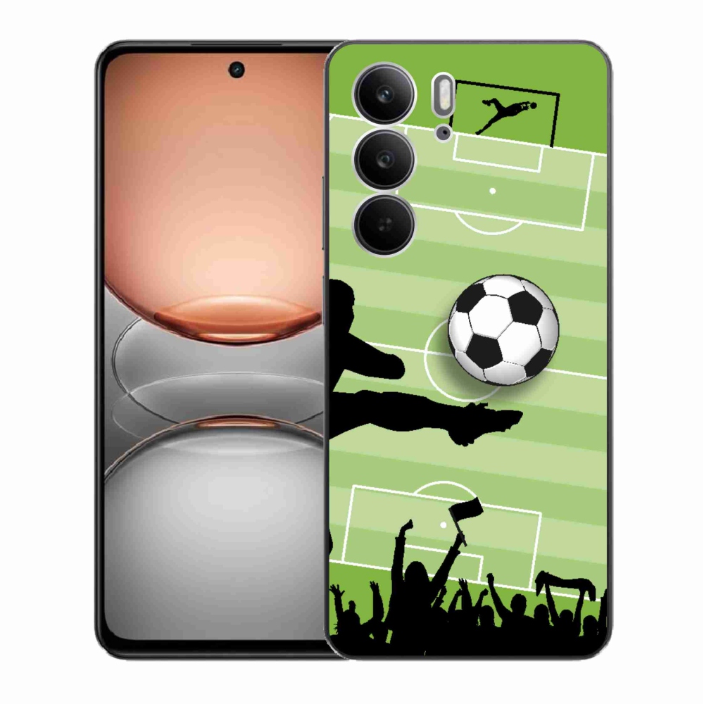 Gél borítás mmCase a Realme C75 készülékhez - foci 3