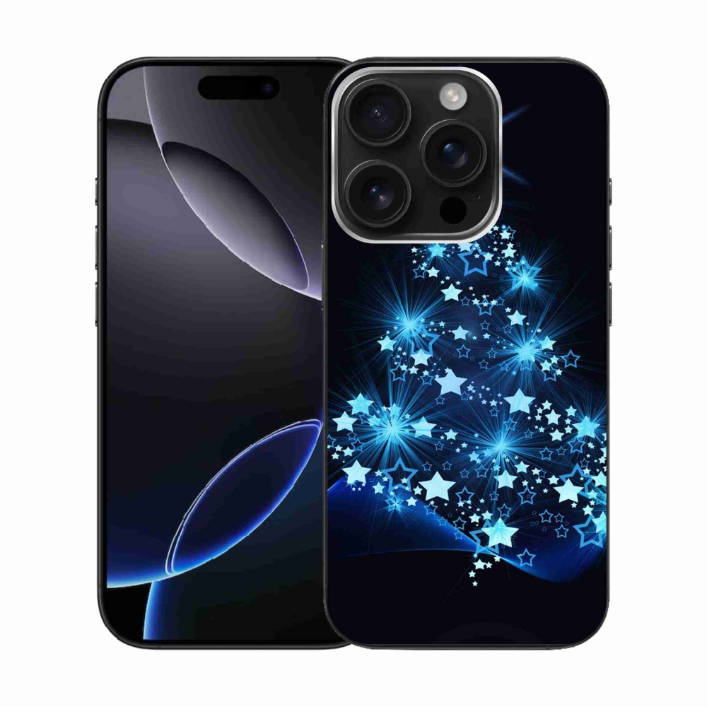 Gél borítás mmCase iPhone 16 Pro készülékhez - karácsonyfa