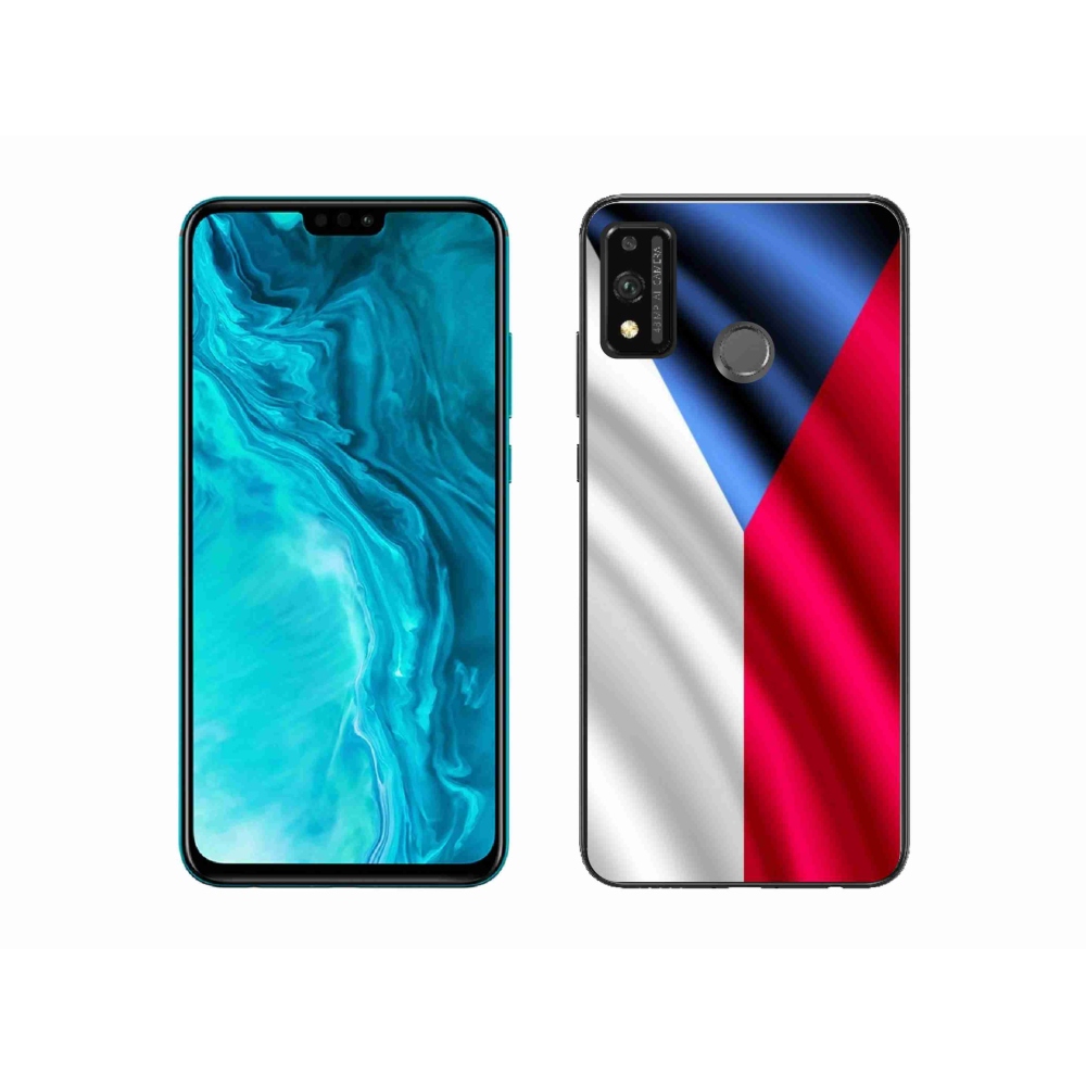 Gél borítás mmCase a Honor 9X Lite számára - cseh zászló