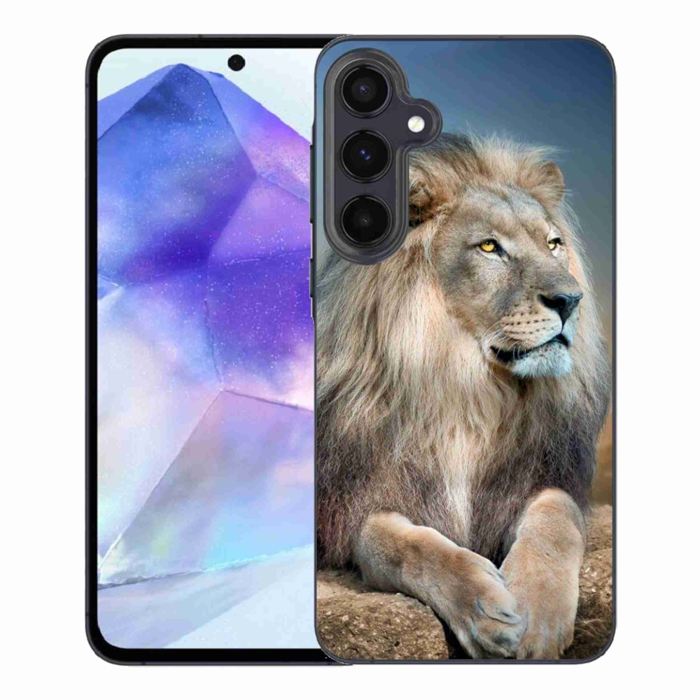 Gél tok mmCase a Samsung Galaxy A55 5G készülékhez - Lion 1