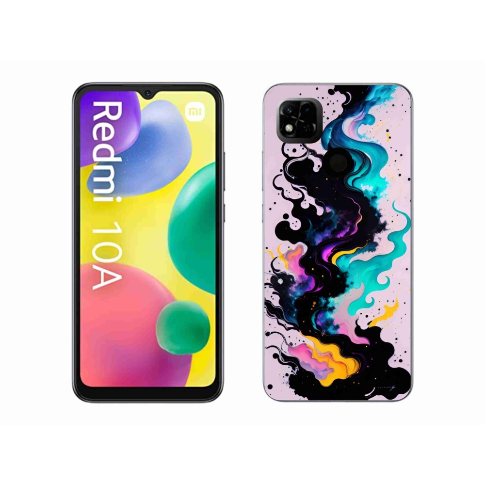 Gél borító mmCase a Xiaomi Redmi 10A számára - absztrakt motívum 4