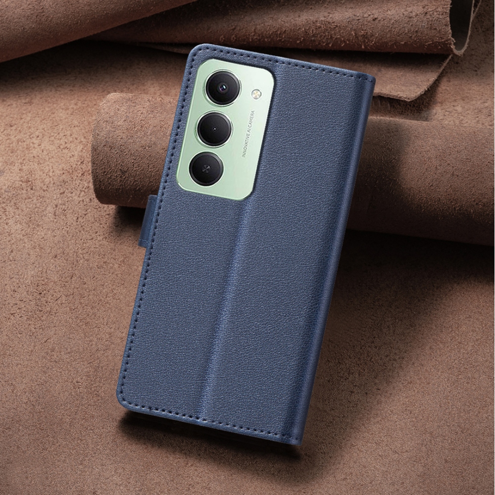 BINFEN könyvtáska Xiaomi Redmi 15 5G (169mm) - kék