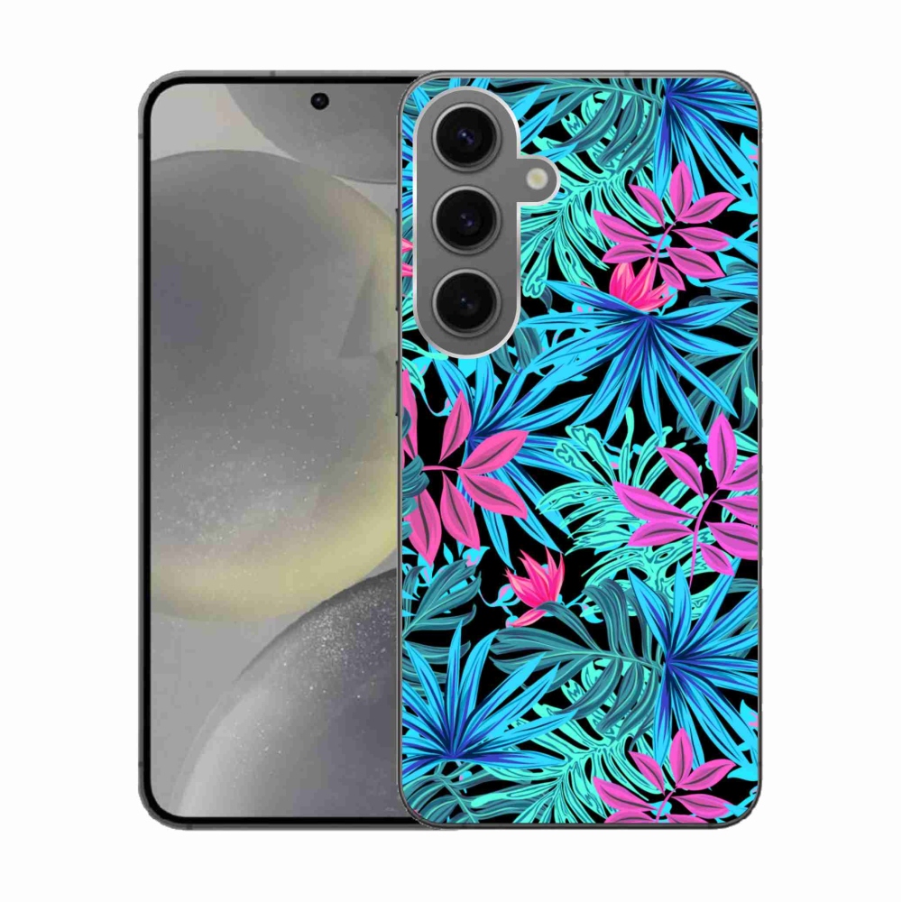 Zselés borítás mmCase Samsung Galaxy S24 - virágok 3