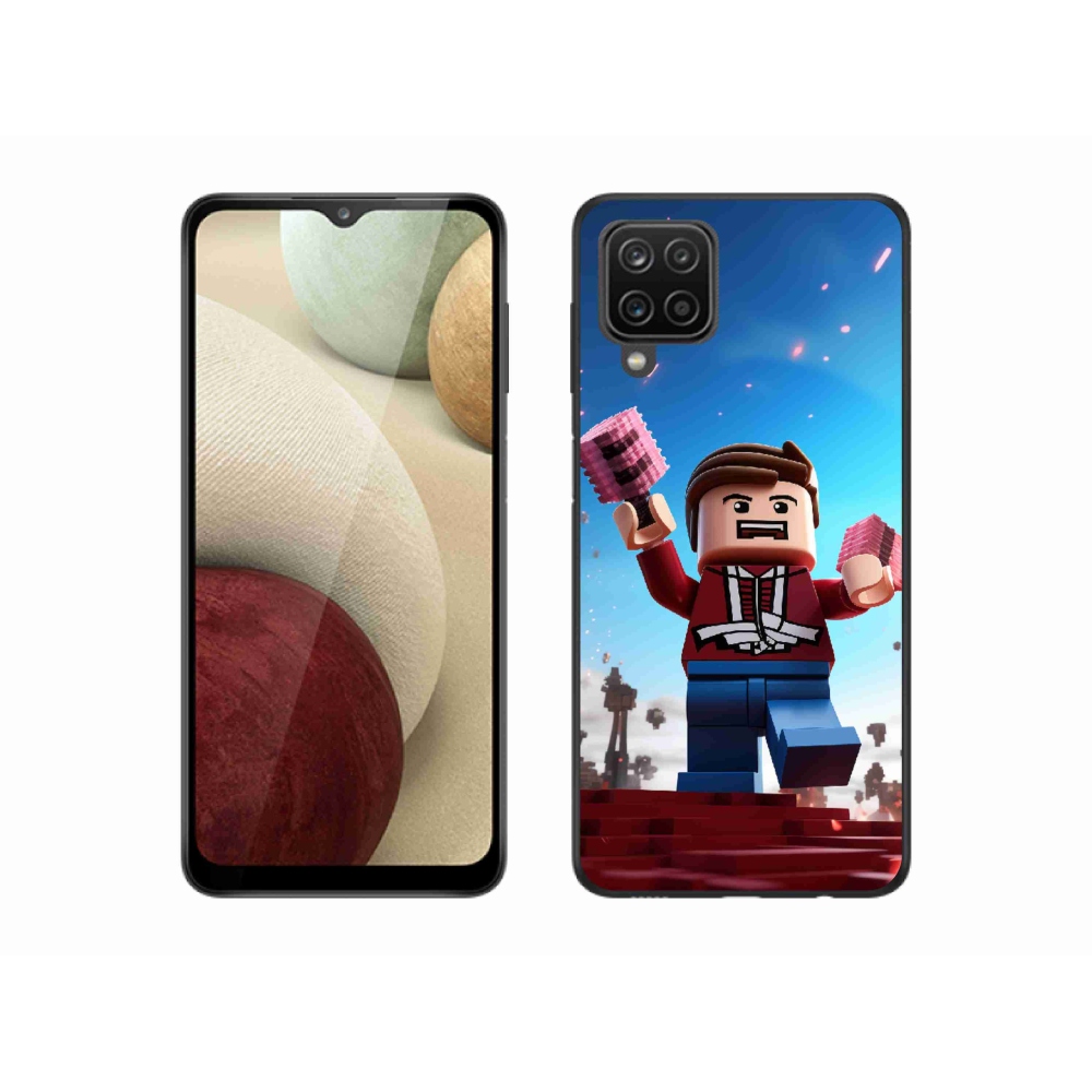 Zselés borítás mmCase Samsung Galaxy A12 készülékhez - roblox 2
