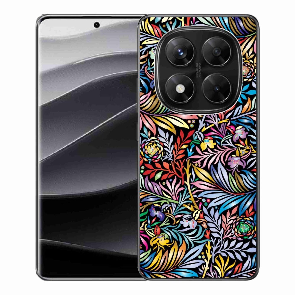 Gél borítás mmCase a Xiaomi Redmi Note 14 Pro 5G/Poco X7 5G számára - virágok 5