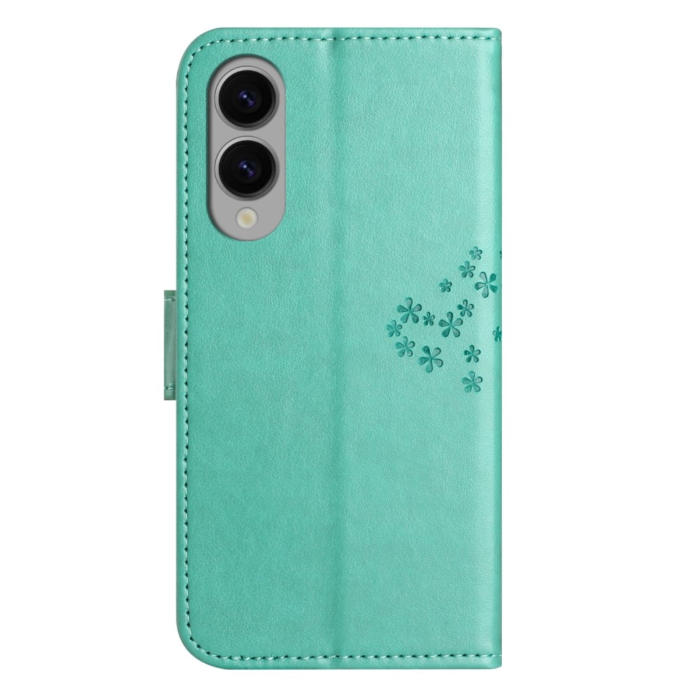 Fa könyv tok Samsung Galaxy S25 Edge készülékhez - teal - teal