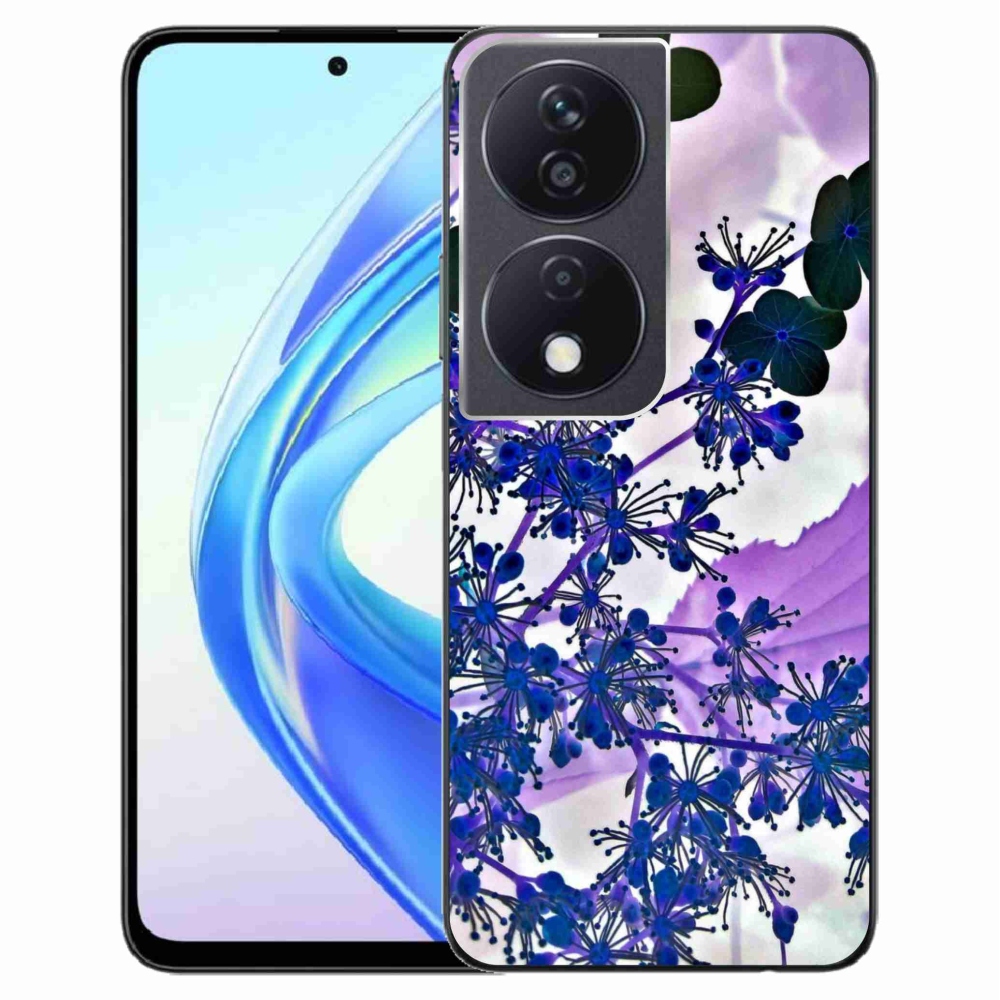 Zselés borítás mmCase a Honor X7b/Honor 90 Smart készülékhez - hortenzia virág