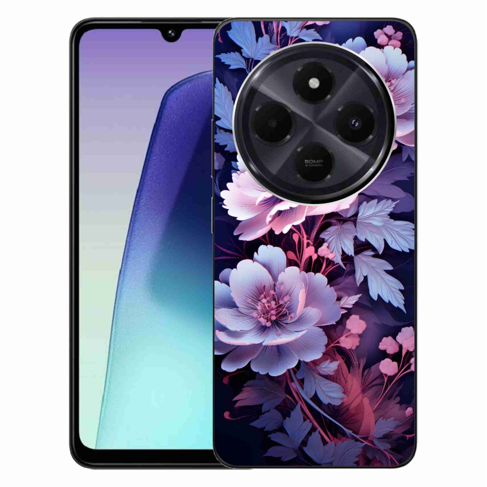 Gél borító mmCase a Xiaomi Redmi 14C/Poco C75-hez - virágok 11