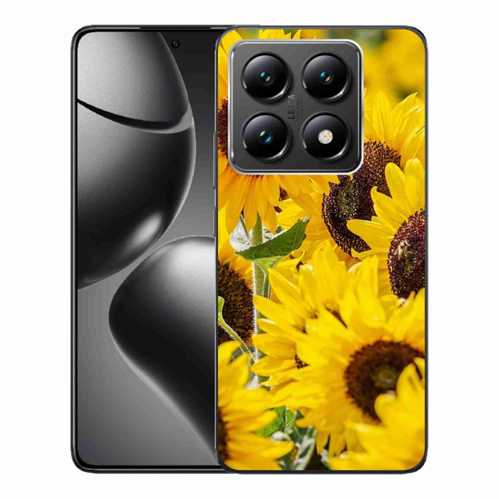 Gél borítás mmCase a Xiaomi 14T-hez - napraforgó