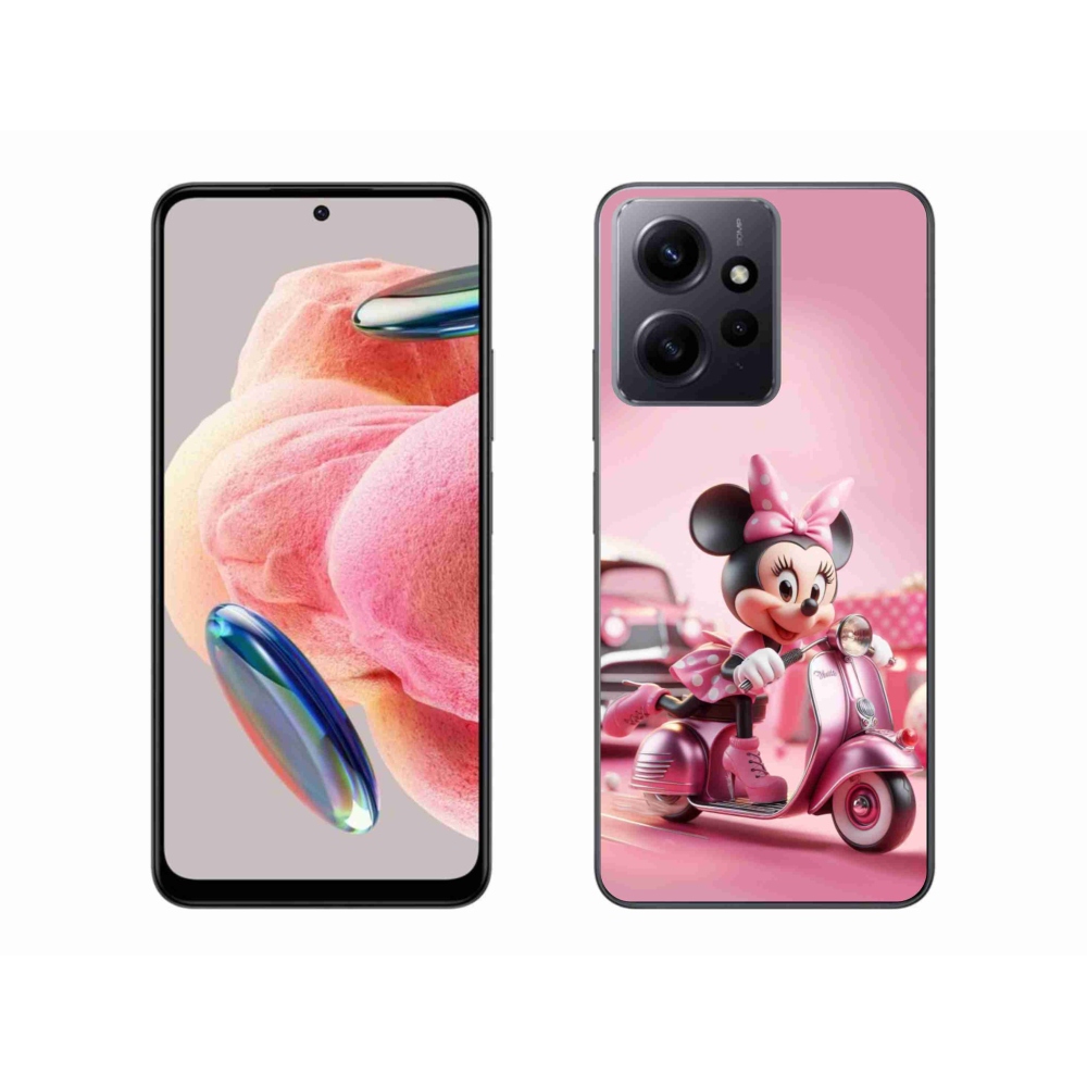 Gél borítás mmCase a Xiaomi Redmi Note 12 4G-hez - minnie 1