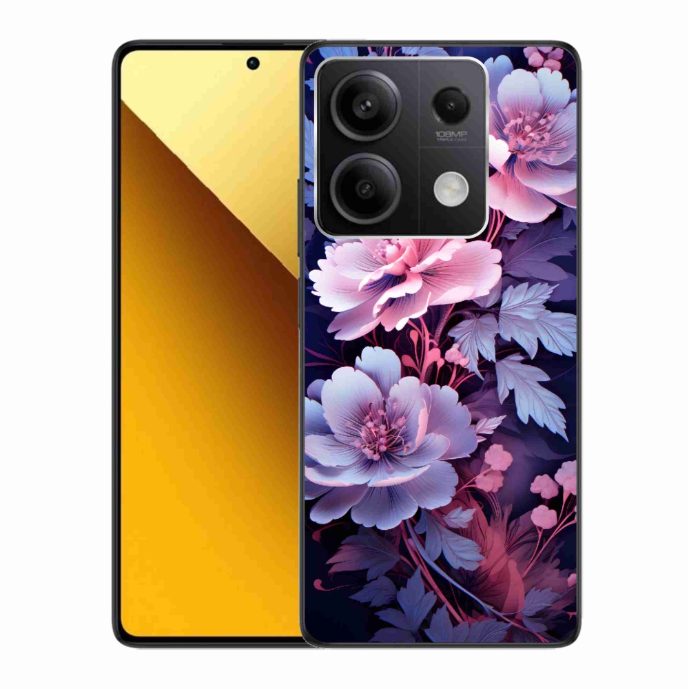 Gél borító mmCase a Xiaomi Redmi Note 13 5G számára - virágok 11