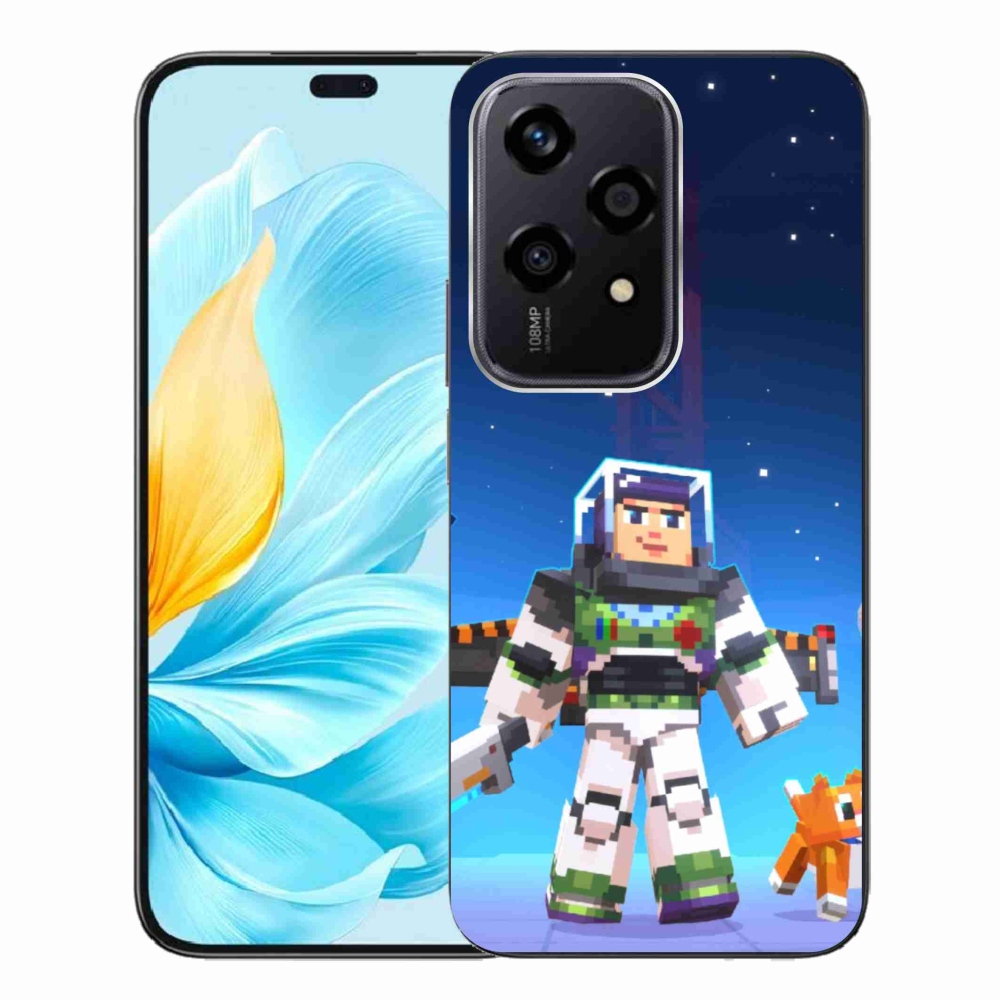 Zselés borítás mmCase a Honor 200 Lite 5G számára - minecraft 2