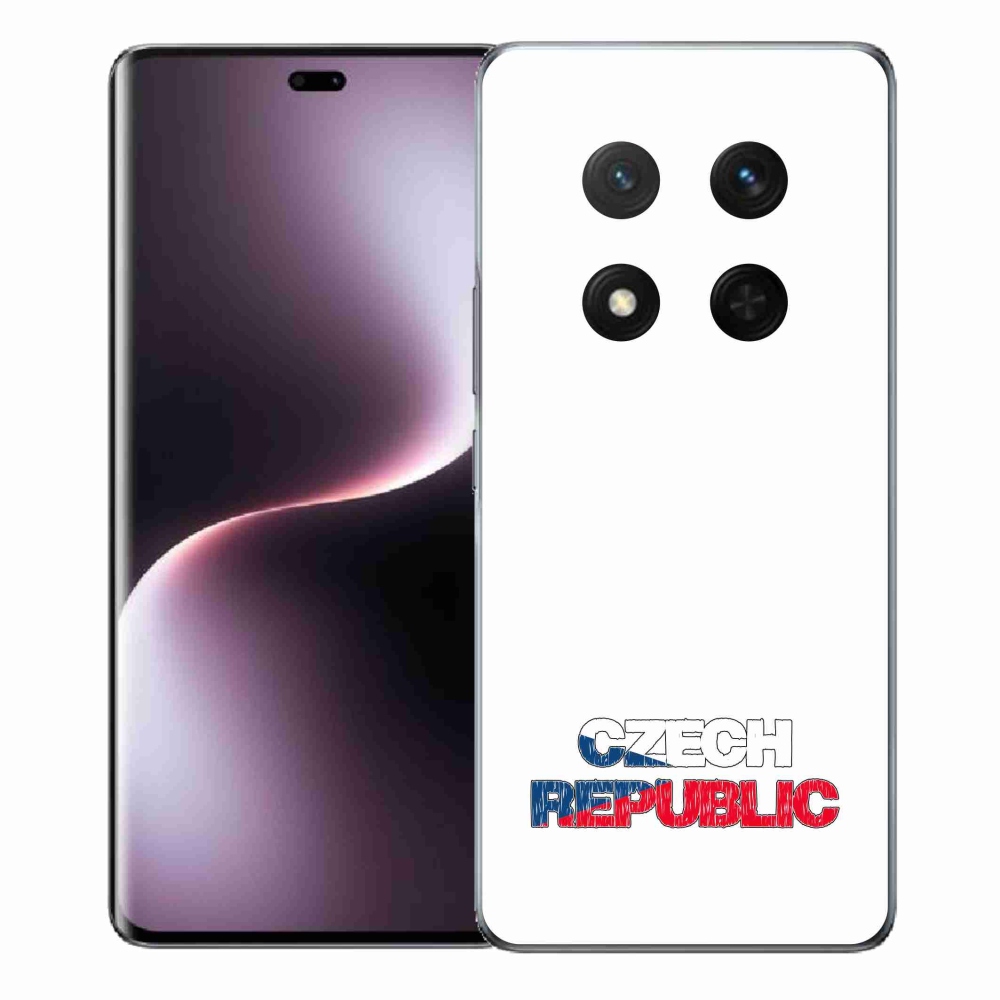 Gél borító mmCase a Honor Magic 7 Lite 5G készülékhez - Csehország fehér háttér