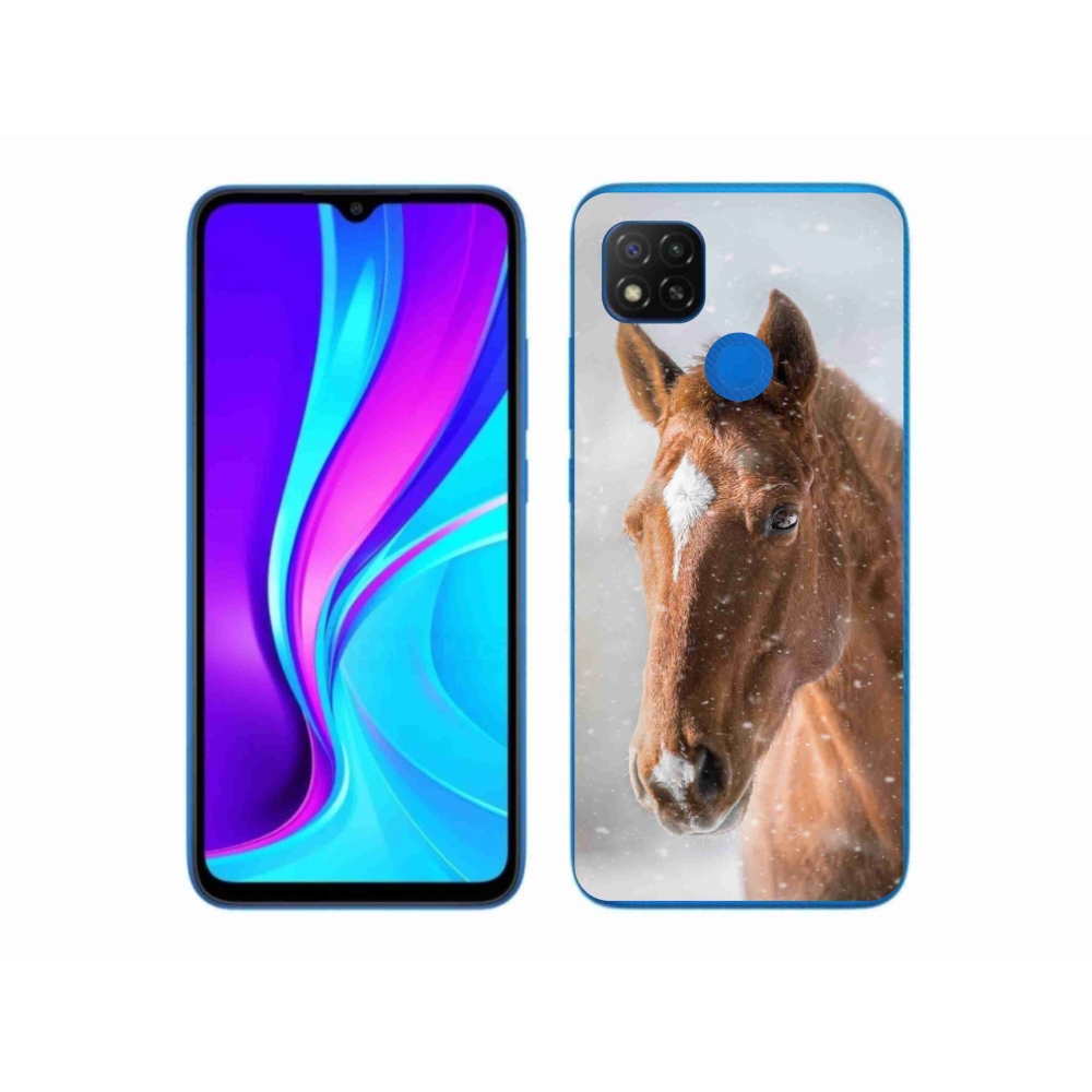 Gél borítás mmCase a Xiaomi Redmi 9C-hez - barna ló 2