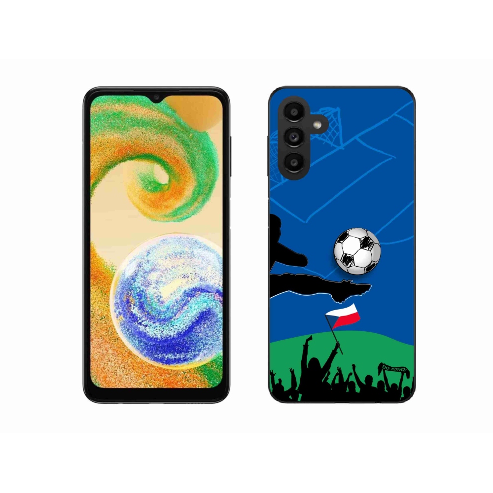 Zselés borítás mmCase Samsung Galaxy A04s (164.7x76.7x9.1mm) - futballszurkolók számára