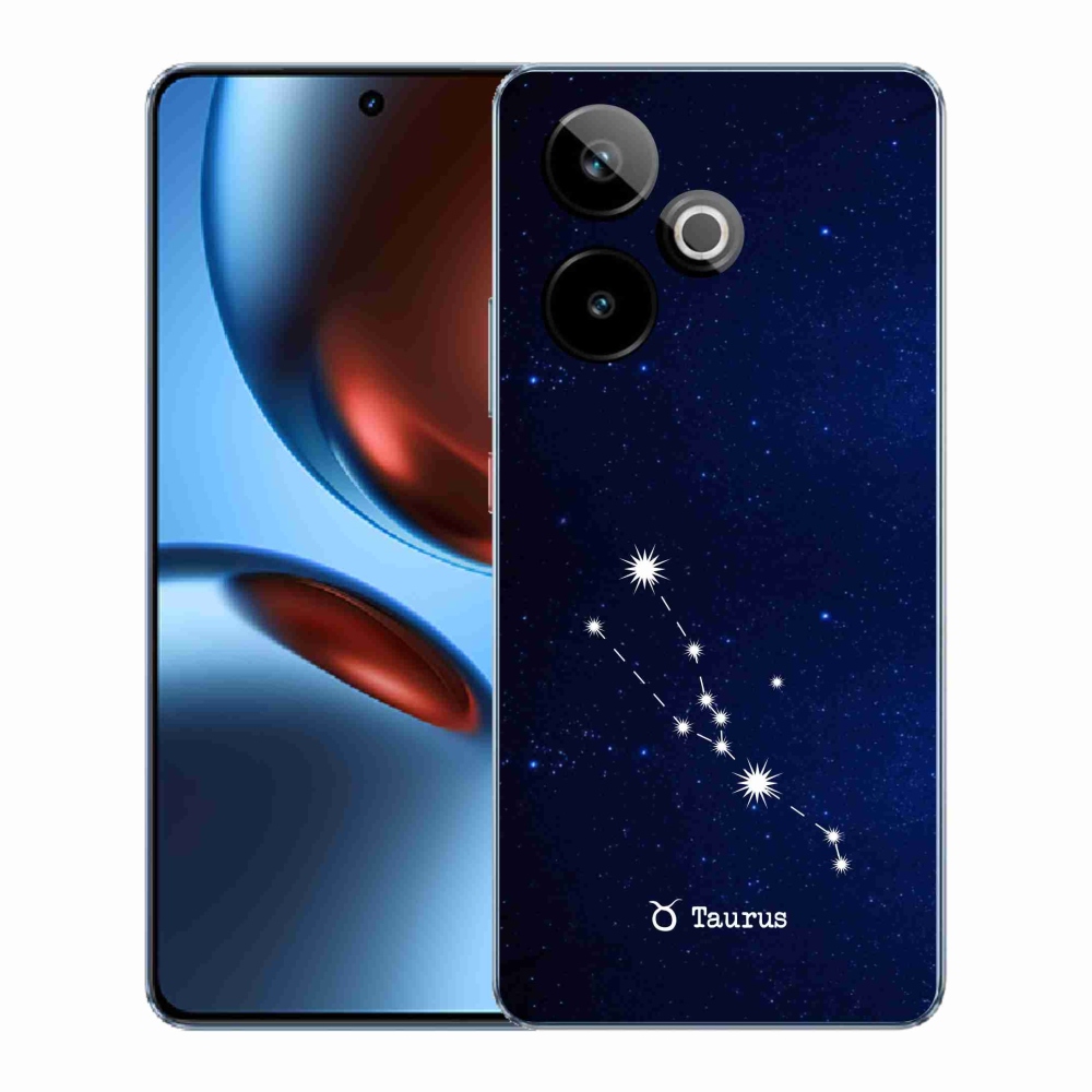 Rugalmas zselés tok mmCase képpel a Realme GT 7 5G/GT 7T 5G számára - csillagkép Taurus