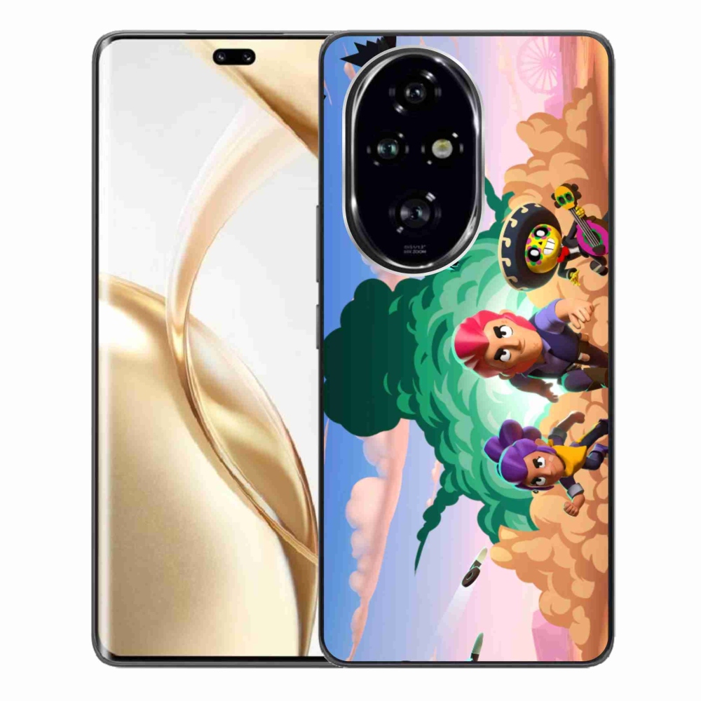 Zselés borítás mmCase a Honor 200 Pro 5G számára - brawl stars