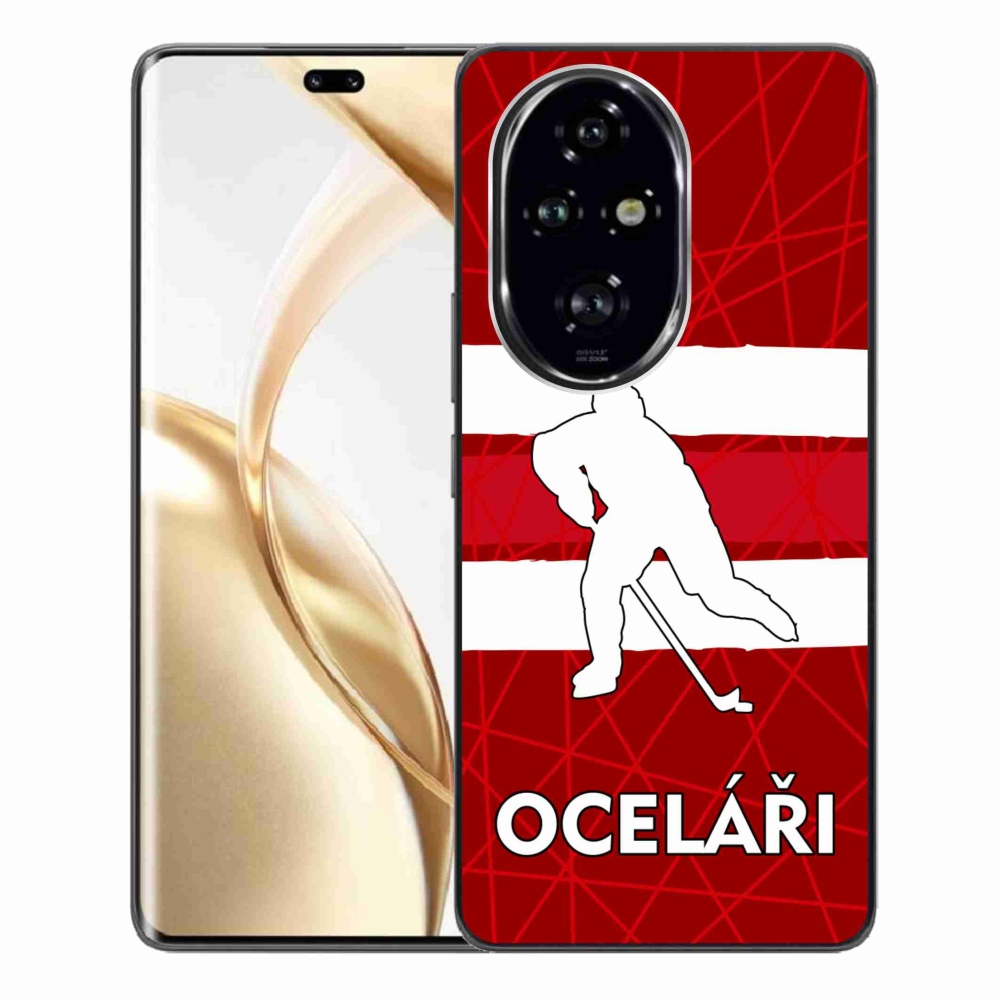 Zselés borítás mmCase a Honor 200 Pro 5G számára - Steelers