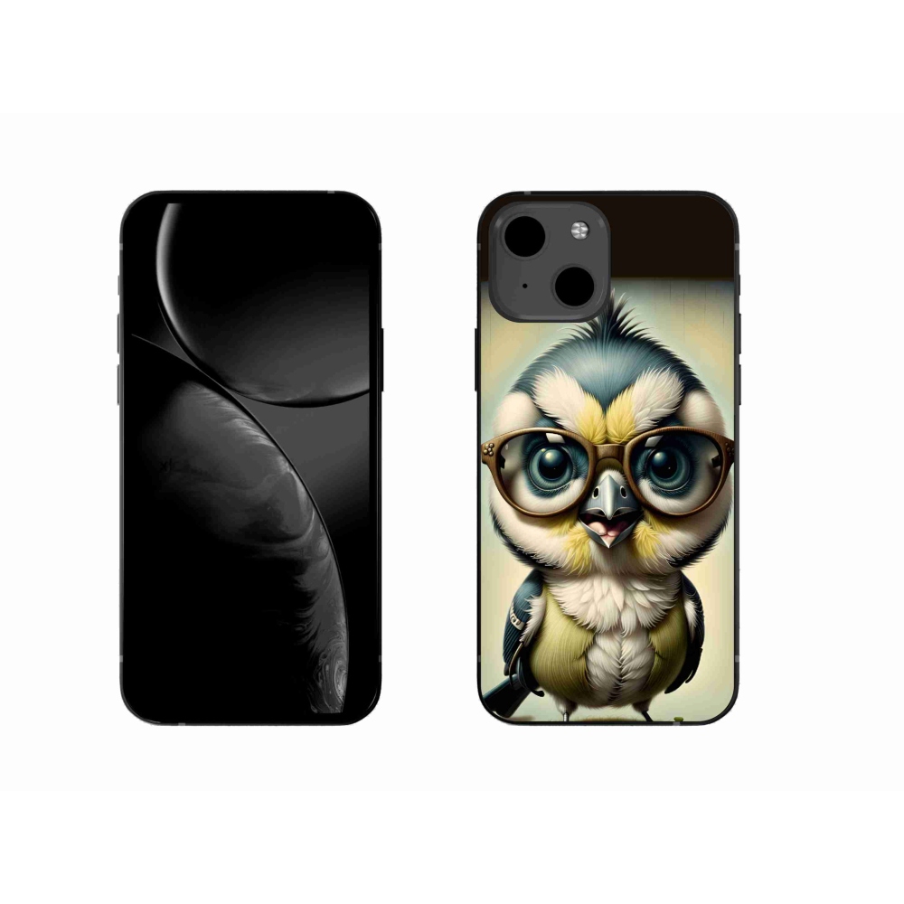 Zselés borítás mmCase iPhone 13 készülékhez - cub szemüveggel