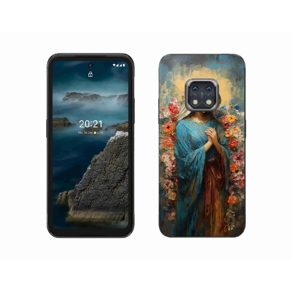Zselés borítás mmCase a Nokia XR20 készülékhez - szent nő