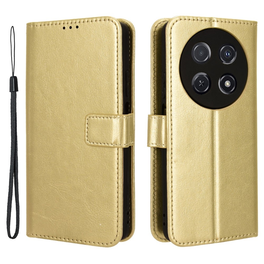 Őrült könyv tok a Huawei Nova 12i számára - arany színben