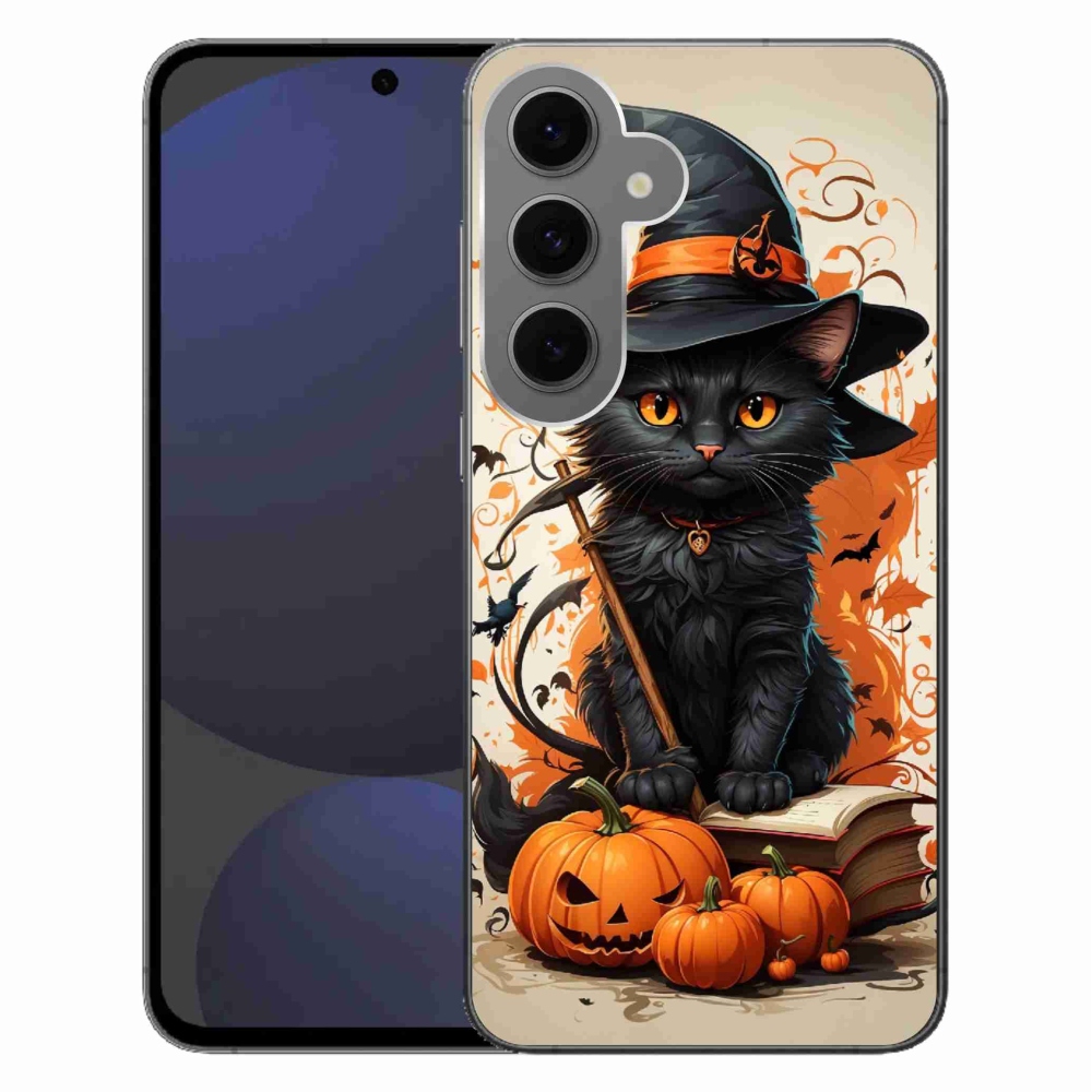 Zselés borítás mmCase Samsung Galaxy S24 FE készülékhez - macskavarázsló