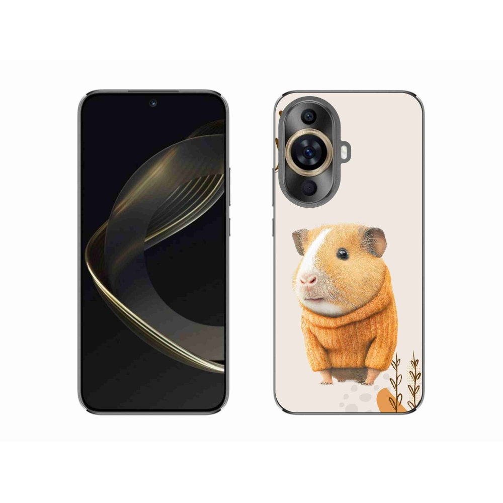 Gél borítás mmCase a Huawei Nova 11-hez - tengerimalac pulóverben