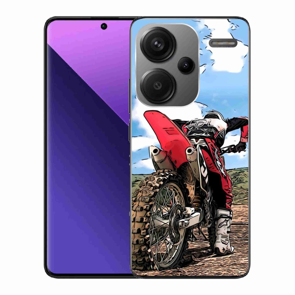 Gél borítás mmCase a Xiaomi Redmi Note 13 Pro+ 5G - moto számára