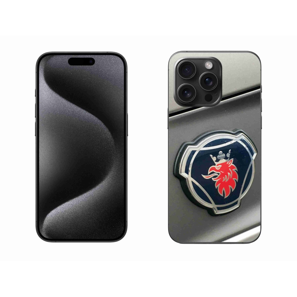 Gél védőburkolat mmCase iPhone 15 Pro Max készülékhez - Emblem 2